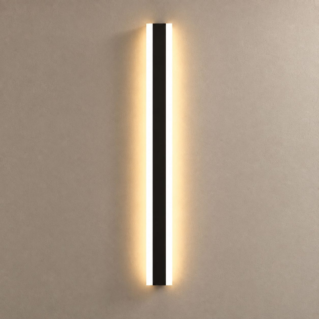 BOLT lighting with natural shadows against a mushroom taupe background