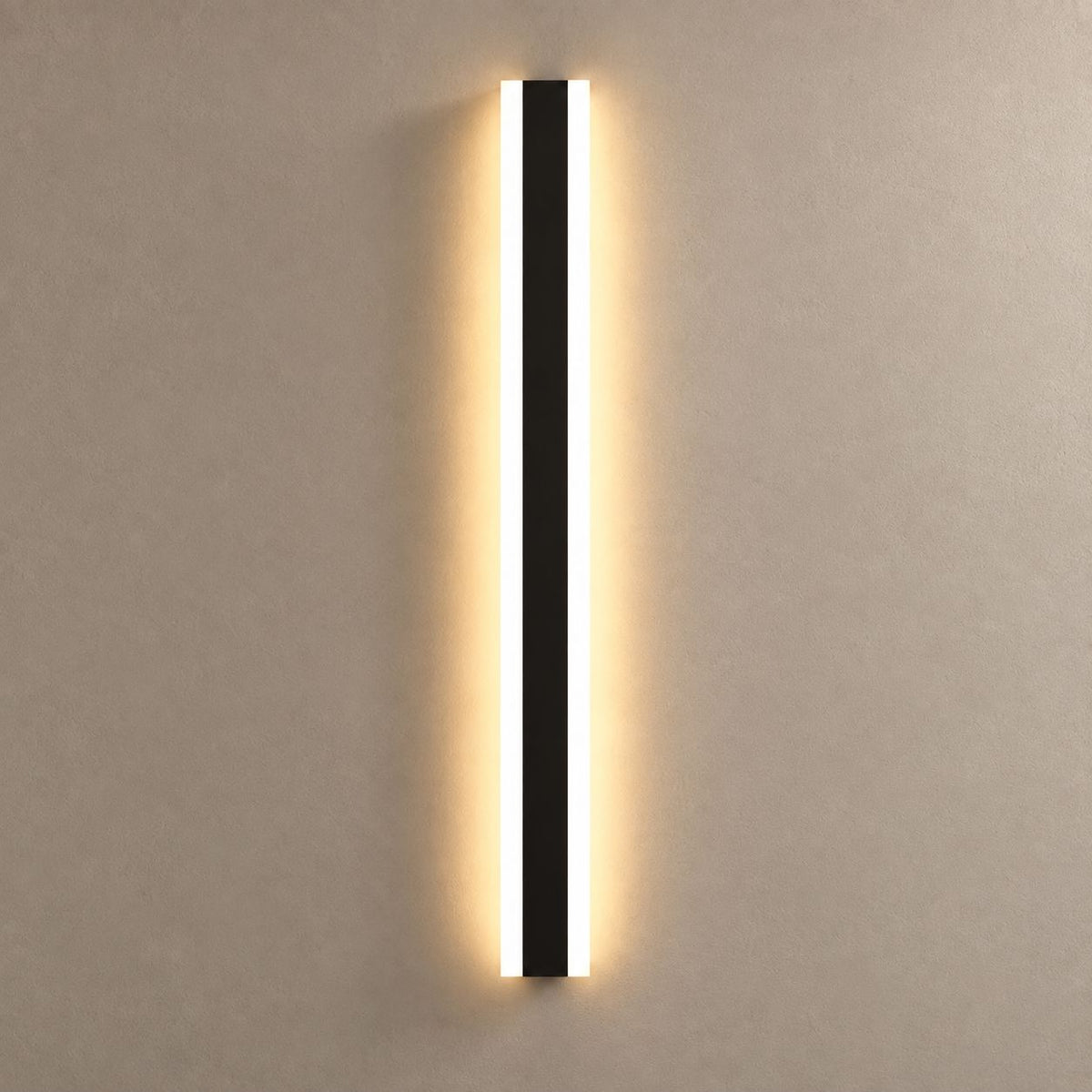 BOLT lighting with natural shadows against a mushroom taupe background