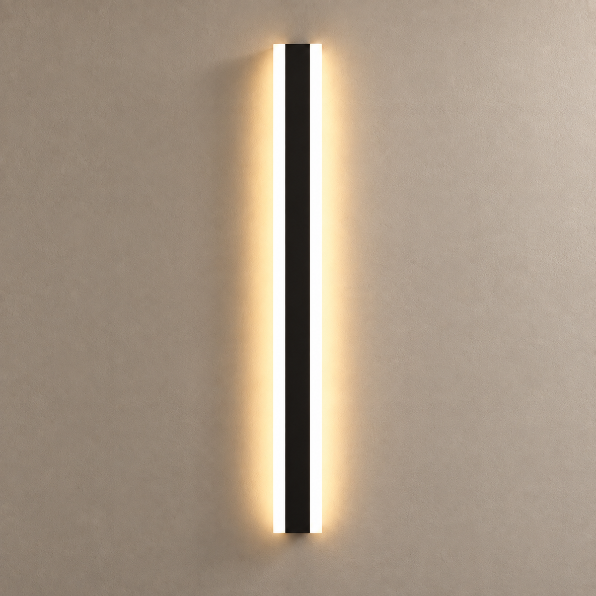 BOLT lighting with natural shadows against a mushroom taupe background
