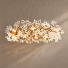 CAMILLA lighting on a mushroom taupe background with natural shadows