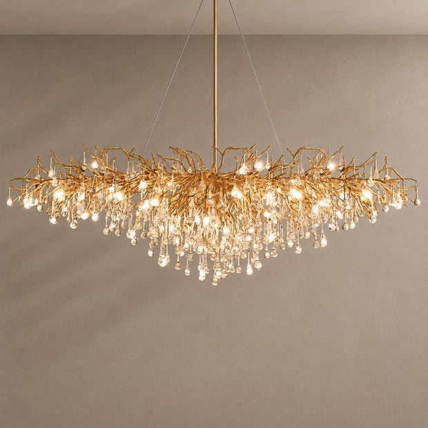 DRIBBLE lighting with natural shadows against a mushroom taupe background