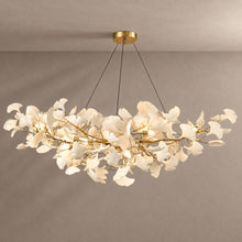 GINGKO lighting with natural shadows against a mushroom taupe background