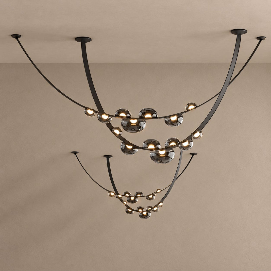 GIRDLE lighting on mushroom taupe with natural shadows