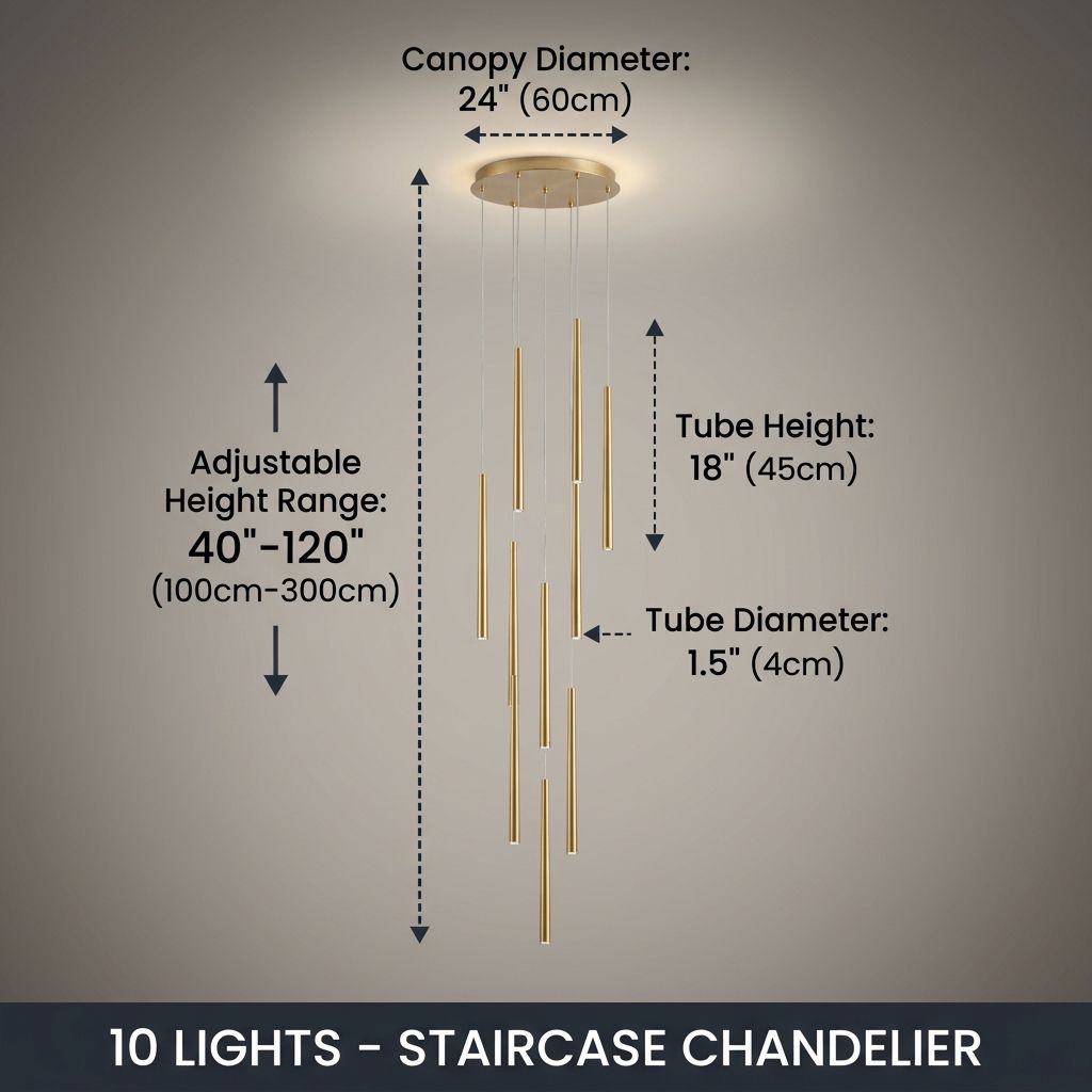 FARA 10 Lights – dimension diagram