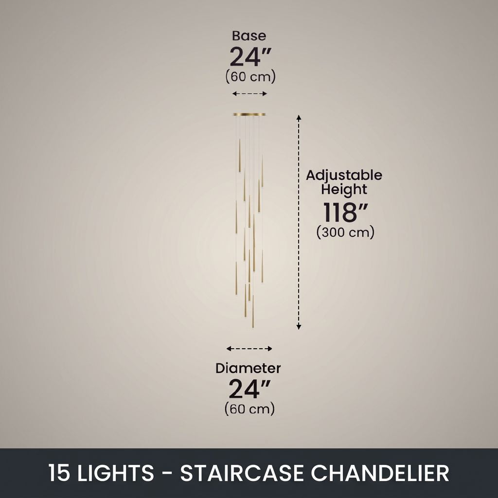 FARA 15 Lights – dimension diagram