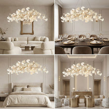 Gingko Folia Chandelier - room collage living dining bedroom lobby