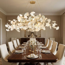 Gingko Folia Large - grand formal dining table perspective