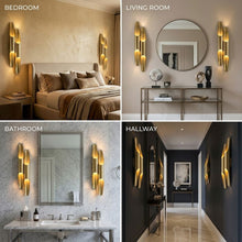 NIMES Wall Sconce - Room Versatility Collage