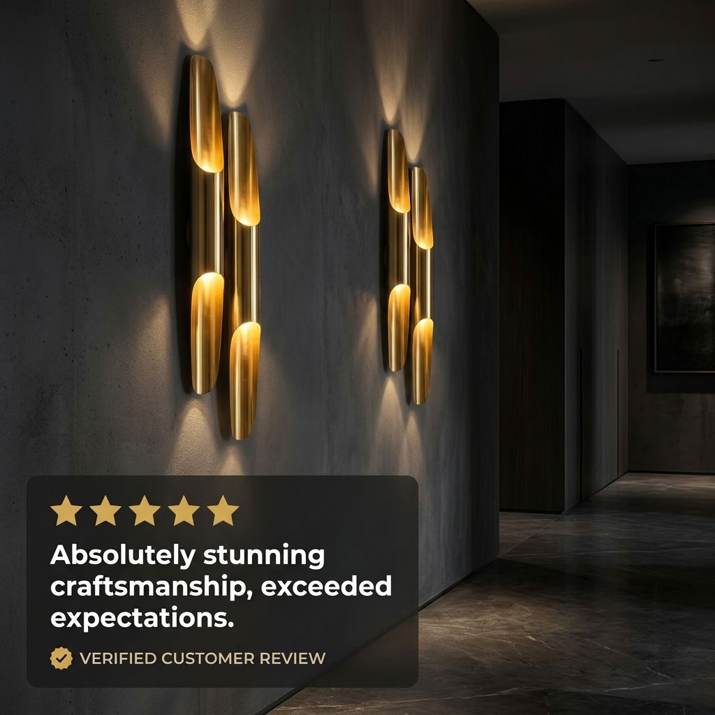 NIMES Wall Sconce - Verified Customer Review