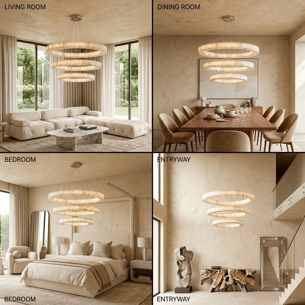 HALARA Chandelier - Room Collage
