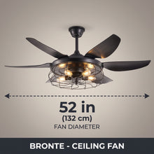 BRONTE fan dimensions - 52in diameter