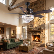 VORTEX fan in great room angled view