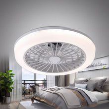 ARABEL ceiling fan hero product photo on grey studio background