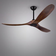 ORIELLE ceiling fan hero product photo on grey studio background