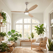 VARENA fan in sunroom angled view
