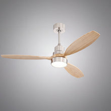 VARENA ceiling fan hero product photo on grey studio background