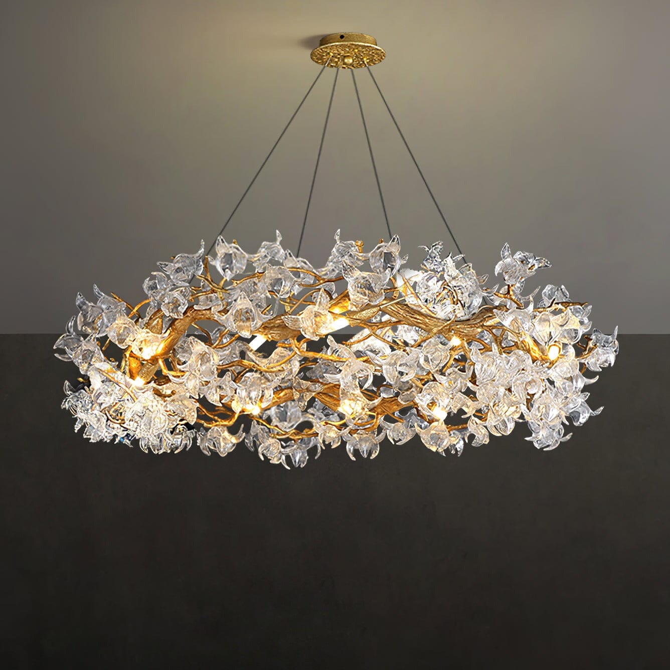 TIARA - ZENDUCE - 24"D x 14"H / Warm White (3000K)
