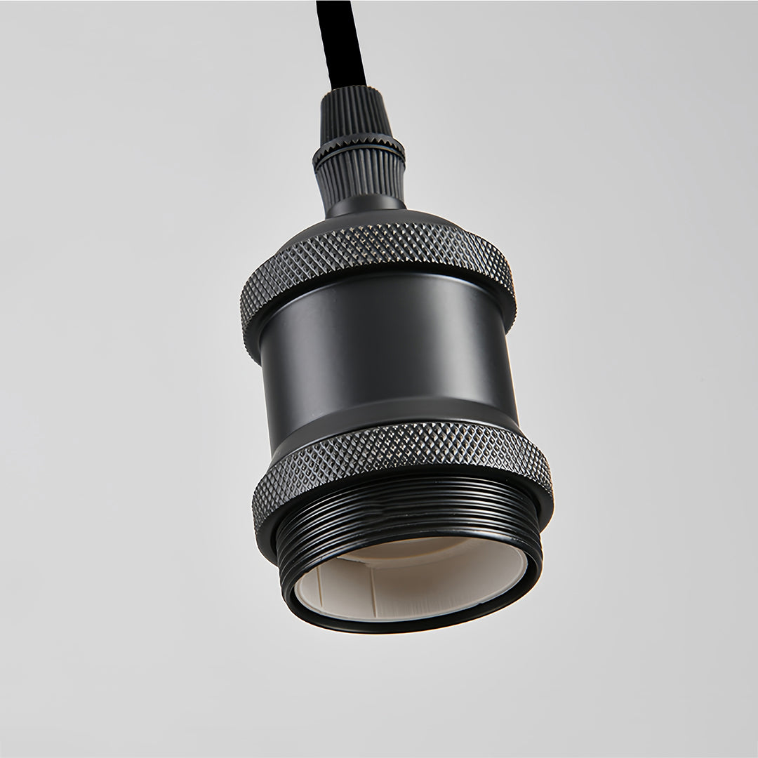 FELLA - Close view of the E27 bulb socket and black fitting