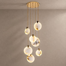 MOONSHADE lighting with natural shadows against a mushroom taupe background