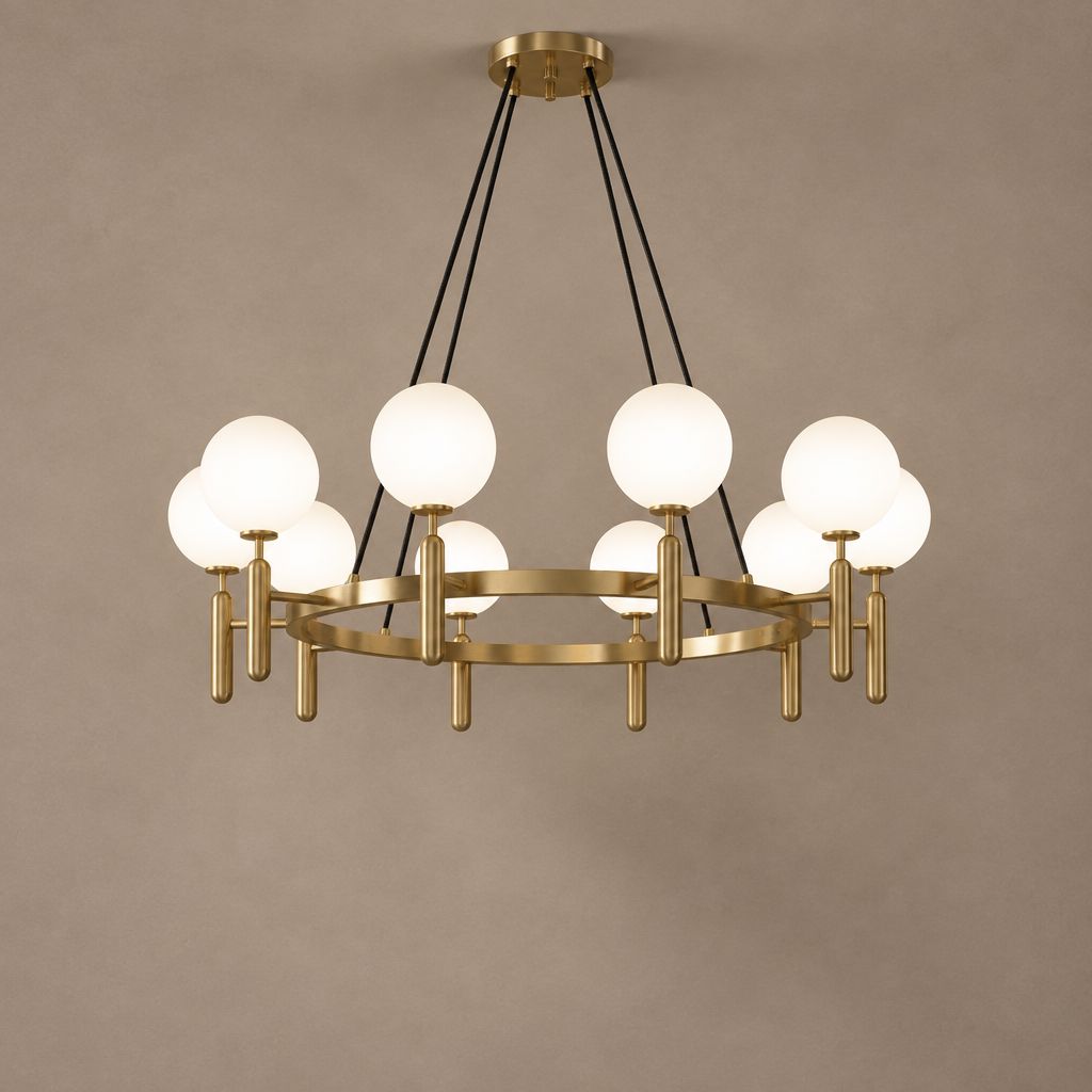 ORBELLA on mushroom taupe background