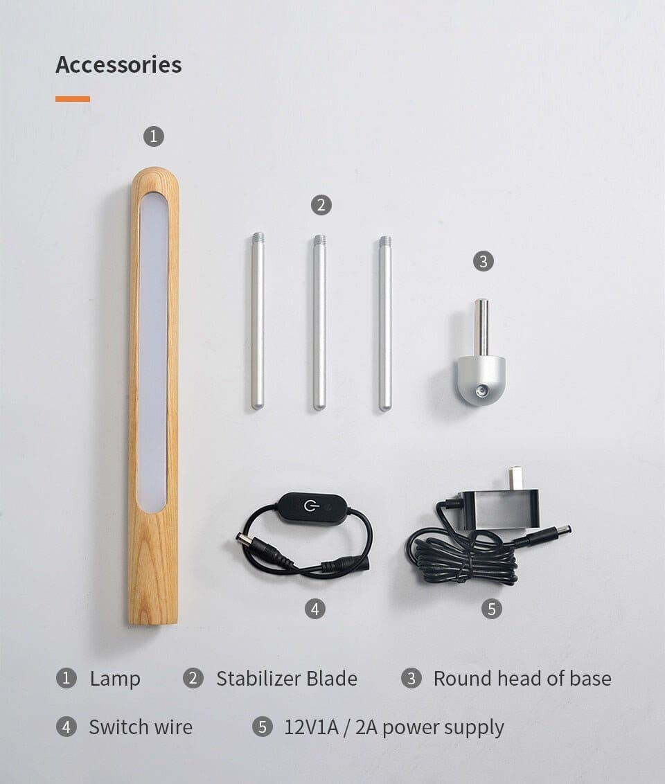 Modern Table Lamps | Vertical Table Lamp | ZENDUCE