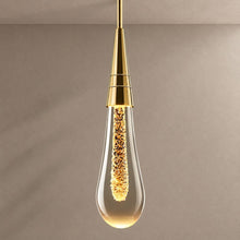 RAIN DROPS lighting with natural shadows against a mushroom taupe background