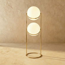 ORVENA 2 Tier Tall in Brass
