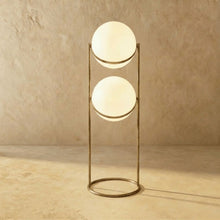 ORVENA 2 Tier Tall in Vintage Brass