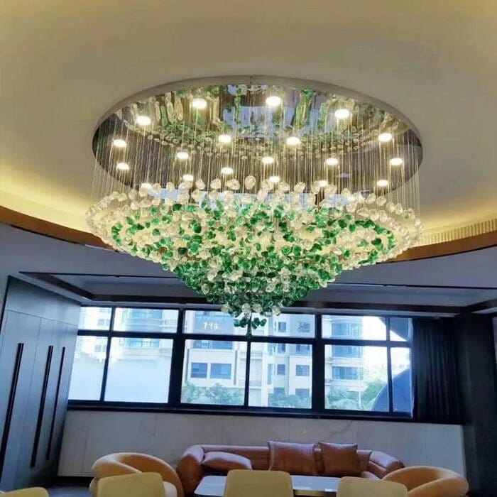 Arctic Centerpiece Loft Crystal Chandelier | ZENDUCE