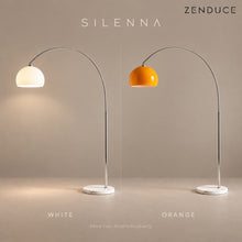 SILENNA White and Orange finishes compared at equal size, sold individually