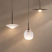 UFO on mushroom taupe plaster with natural shadows