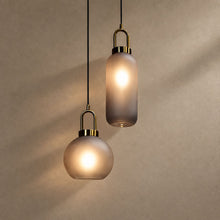 SOLAIRE lighting on a mushroom taupe background with natural shadows