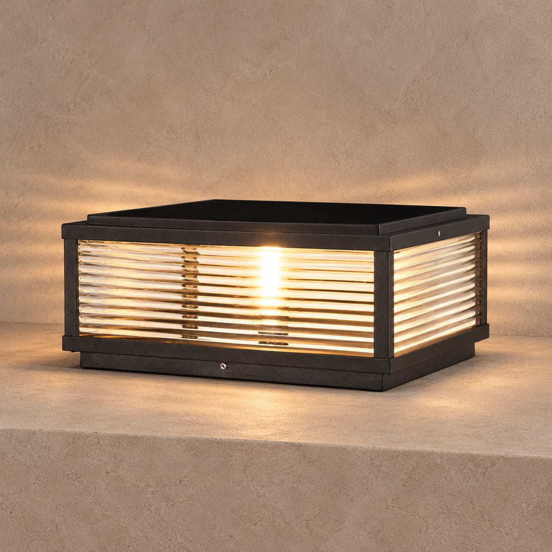 MARA lighting on mushroom taupe with natural shadows