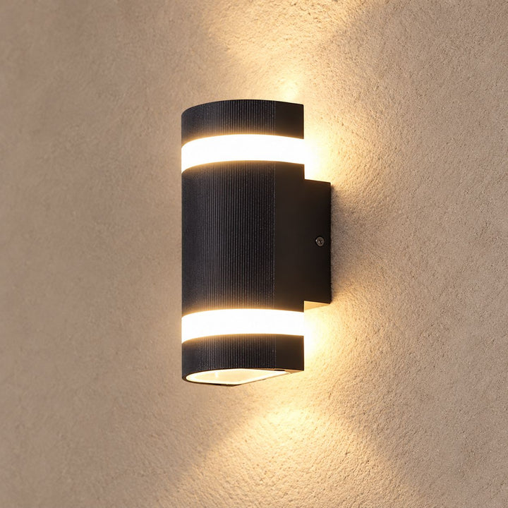 THE ADMIRAL lighting on a mushroom taupe background with natural shadows