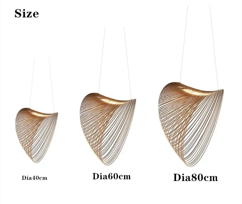 LUCORA size chart with dimensions for each size: 40, 60 and 80cm diameter