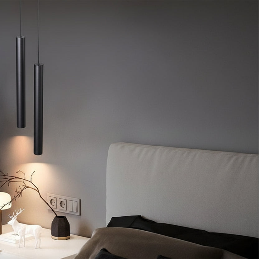 AERIS-Minimalist Cylindrical LED Downlight Pendant-ZENDUCE