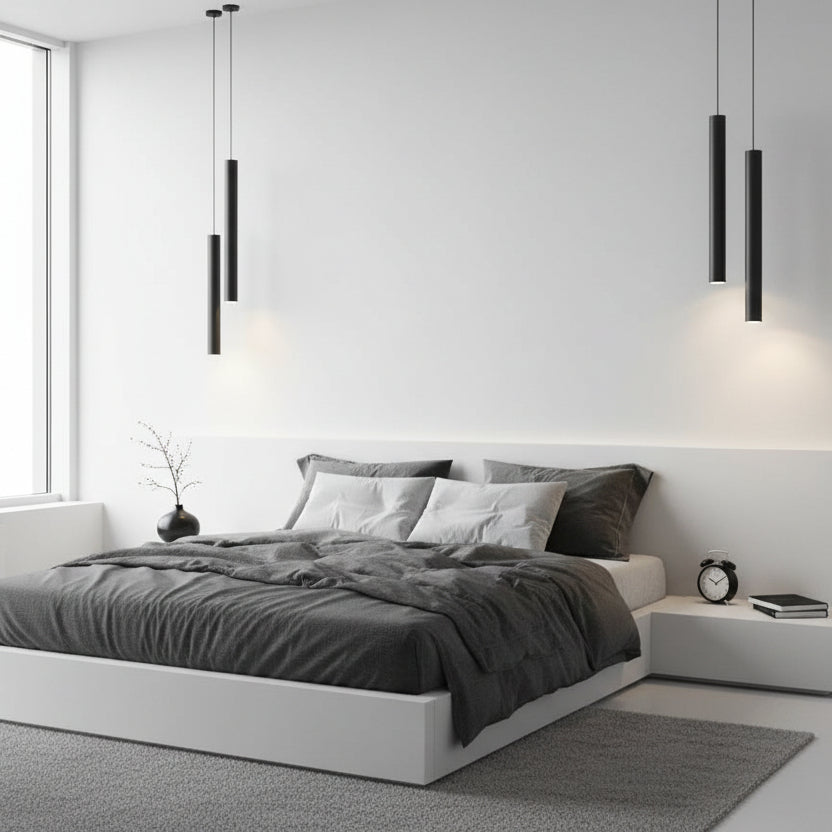 AERIS-Minimalist Cylindrical LED Downlight Pendant-ZENDUCE
