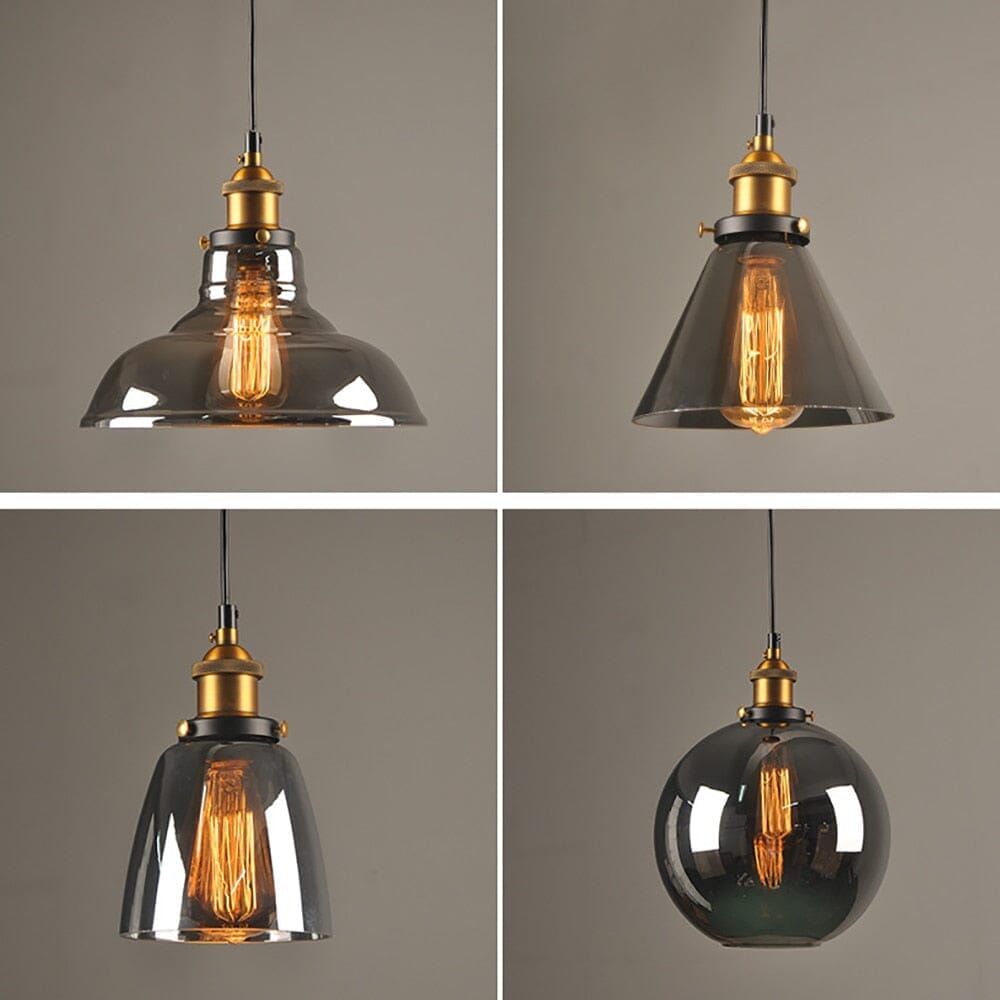 Vintage Loft Lights - ZENDUCE - 140mm Grey