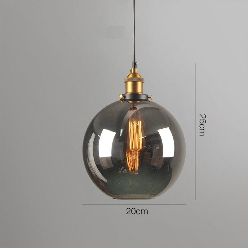 Vintage Loft Lights - ZENDUCE - 200mm Grey