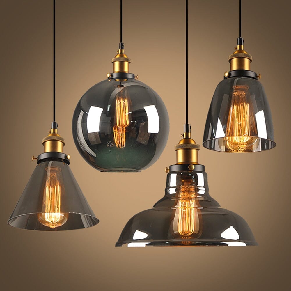 Vintage Loft Lights - ZENDUCE - 140mm Grey