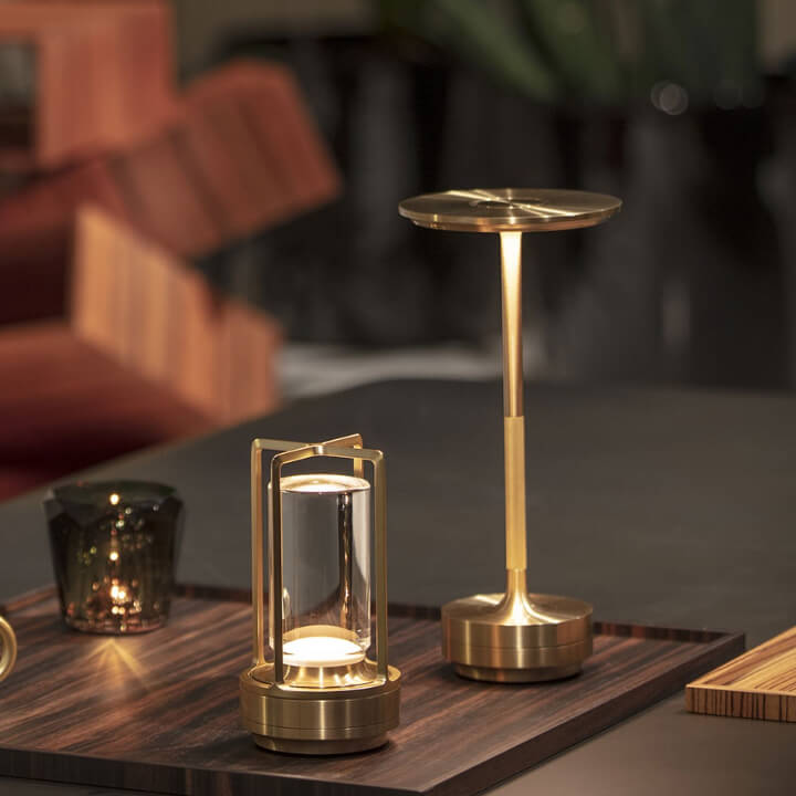 AMBIENCE - ZENDUCE - 1x Lamp / Gold