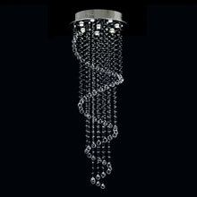 Dews Spiral Crystal Chandelier - Timeless Elegance