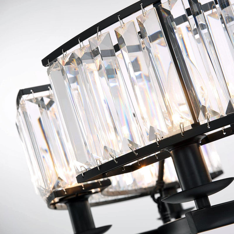 Rustic Crystal Chandelier - ZENDUCE - Captivating Brilliance