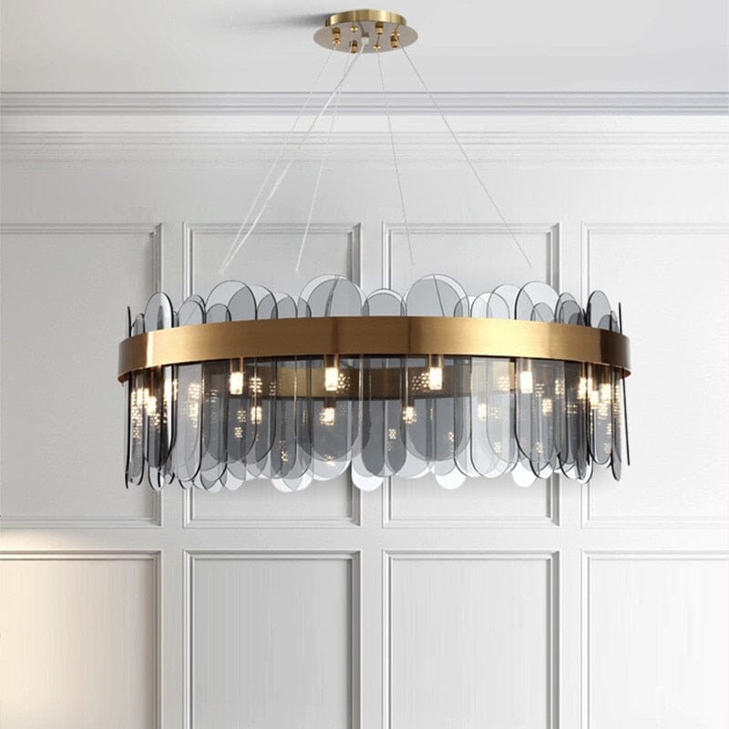 Halena Light Glass Chandelier - ZENDUCE - Contemporary Design
