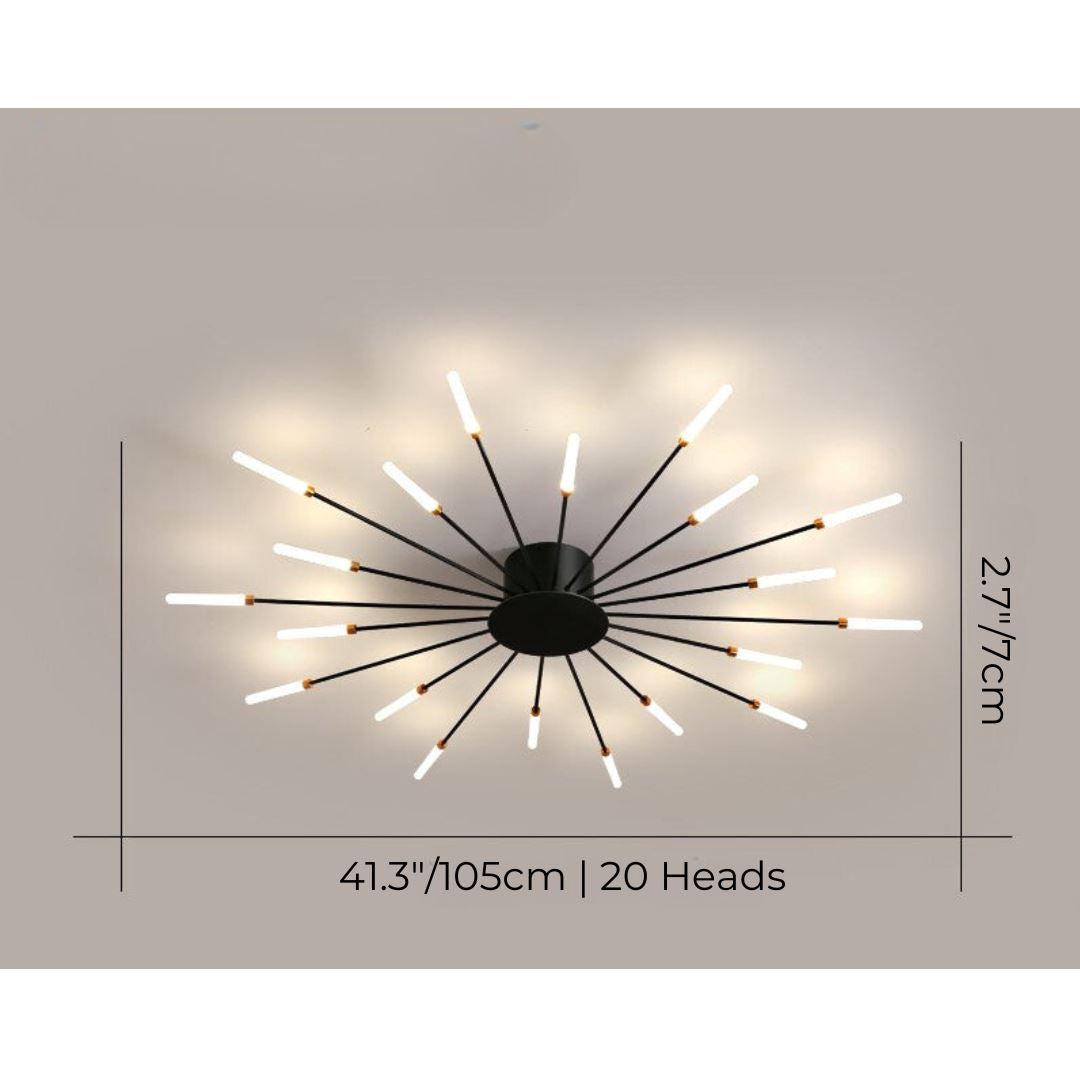 SPARKLER - ZENDUCE - 20 / Black / Natural White (4000k)