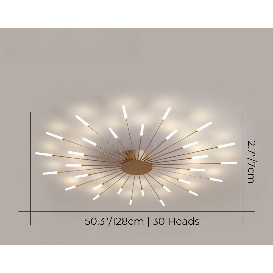 SPARKLER - ZENDUCE - 30 / Gold / Natural White (4000k)